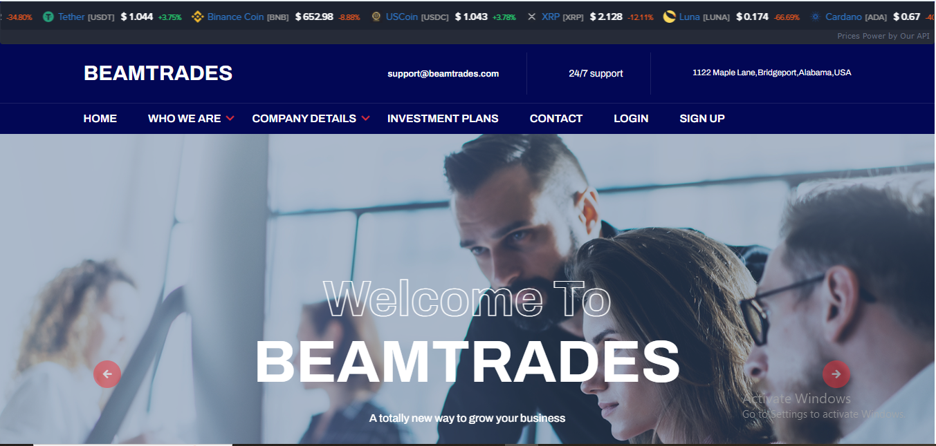 Beamtrades Featured Project