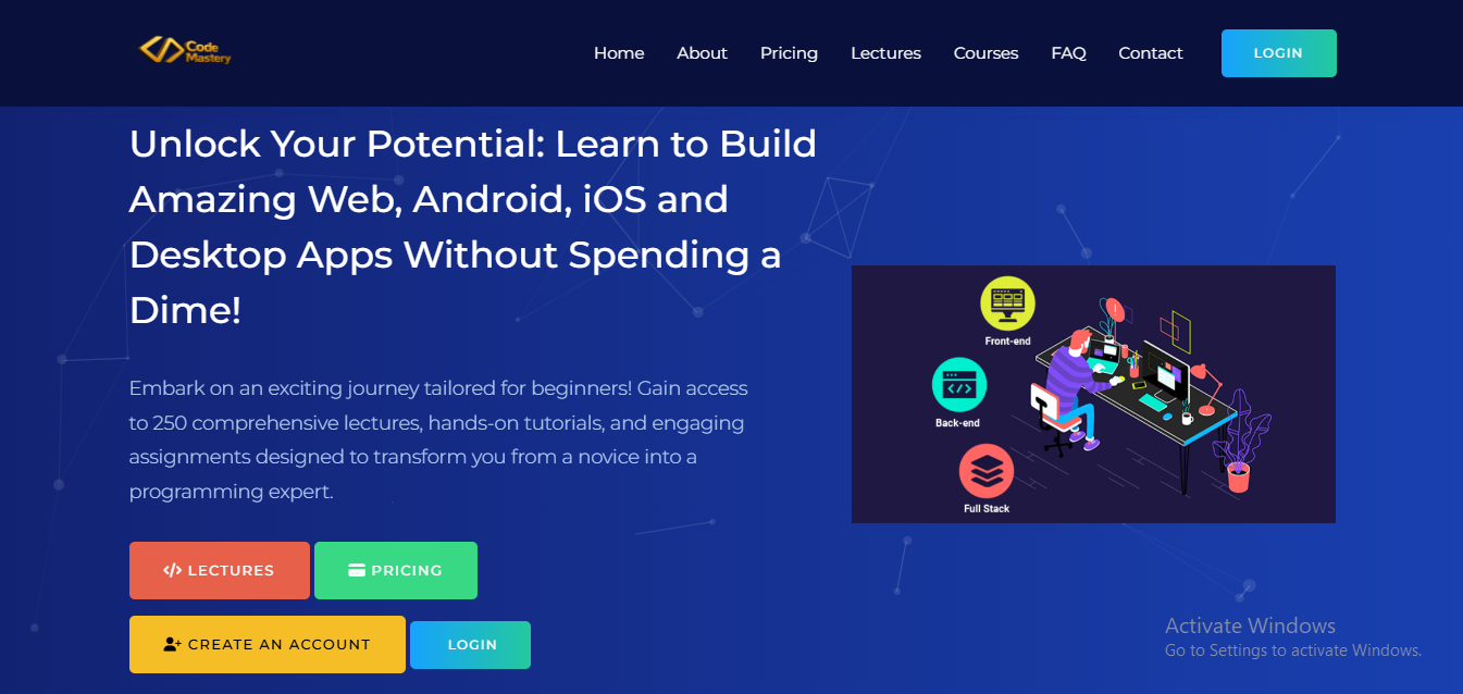 Codemastery Featured Project